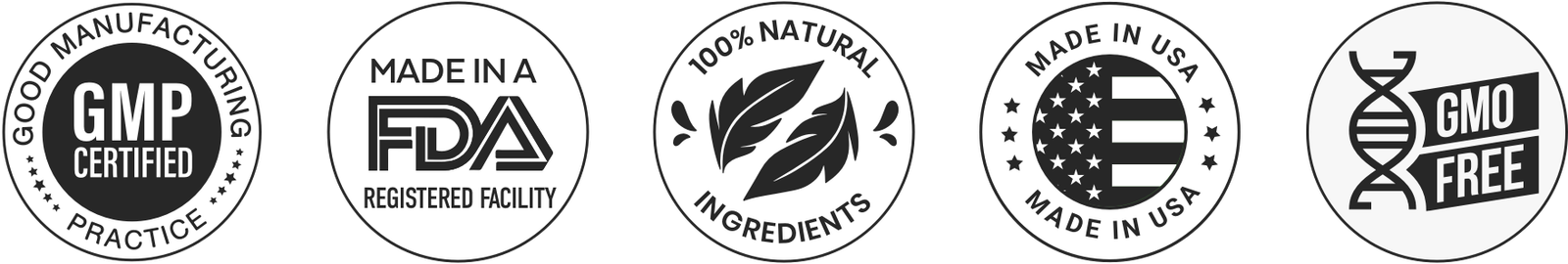 ProDentim official certifications and quality seals